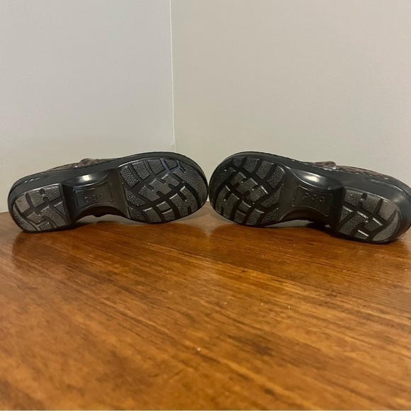 Born Bolo Clogs Women's 8 Leopard Cheetah Faux Patent Leather - Picture 7 of 15